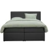 Boxcombinatie Orebro 6-delig - antraciet - 160x200 cm