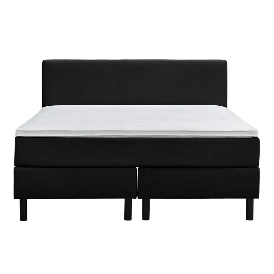 Boxcombinatie Varberg 5-delig - zwart - 160x200 cm