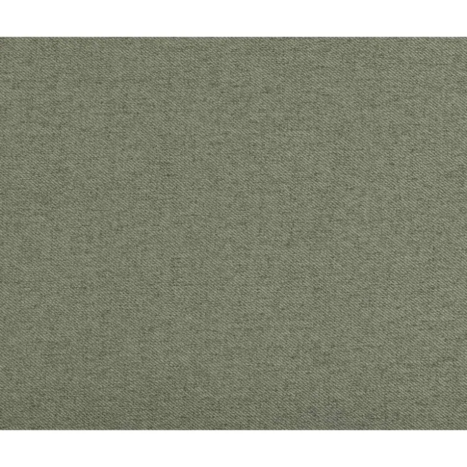 Boxspring Liv egaal - groen - 90x200 cm - ronde poot