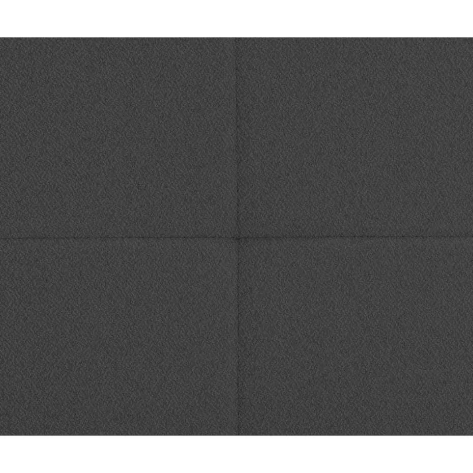 Boxspring Liv geblokt - antraciet - 120x200 cm - slanke poot