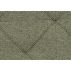 Boxspring Liv geruit - groen - 160x200 cm - ronde poot