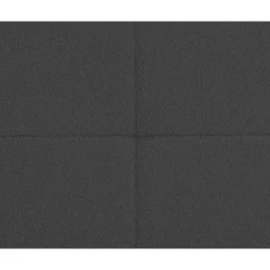 Boxspring met opbergruimte en voetbord Liv geblokt - antraciet - 160x200cm