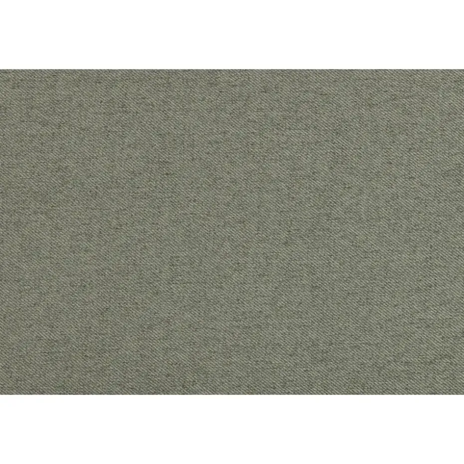 Boxspring met voetbord Liv egaal - groen - 180x200 cm - ronde poot