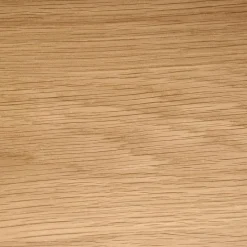 BOYLE - Eettafel - Lichtbruin - ø 110 cm - Eikenfineer