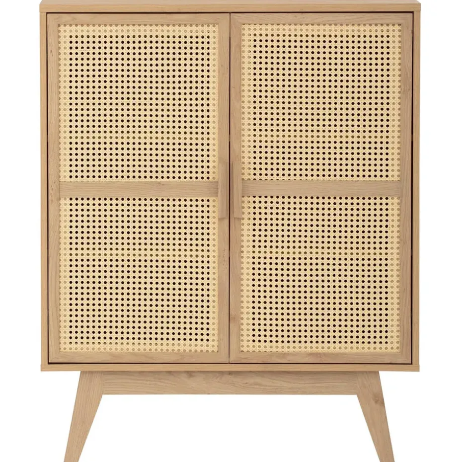 Bridget - Dressoir met 2 eiken spaanplaatdeuren