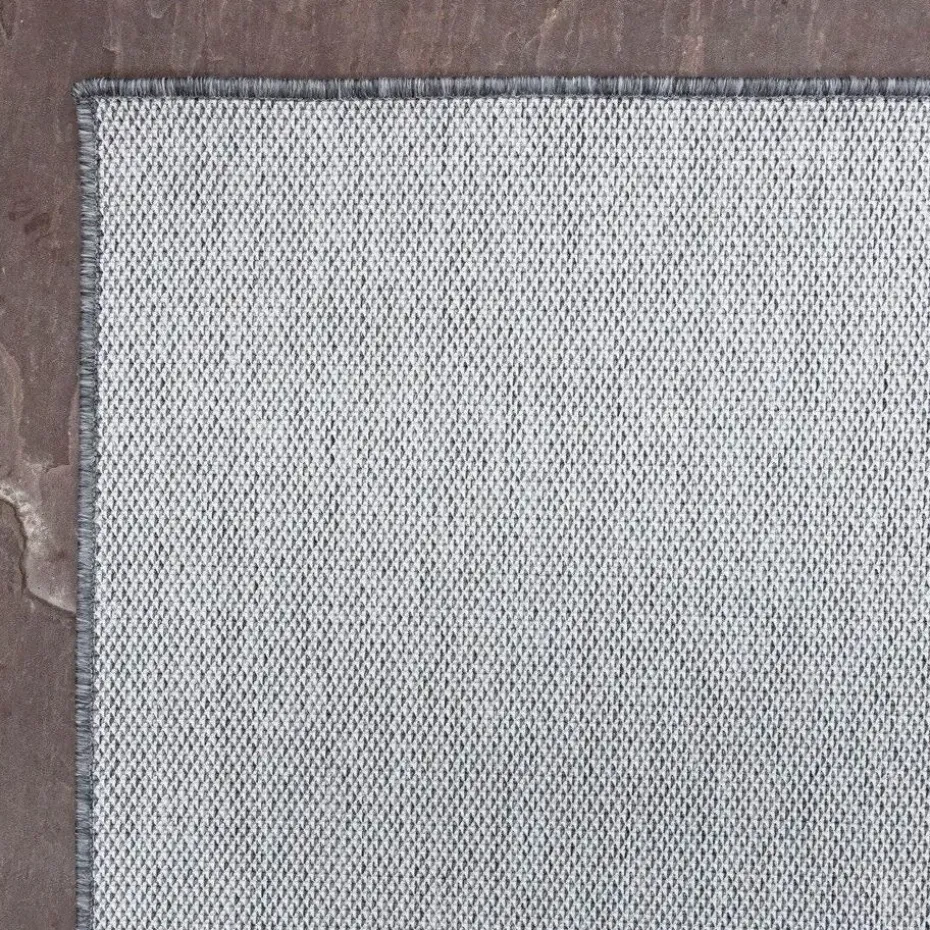 Buitenkleed Mono - Grijs/Wit - Dubbelzijdig - EVA Interior - 230 x 160 cm