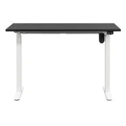 Bureau Homeworx zit/sta elektrisch verstelbaar - zwart/wit - 75/118x120x70 cm