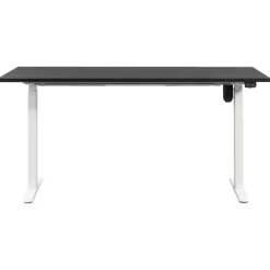 Bureau Homeworx zit/sta elektrisch verstelbaar - zwart/wit - 75/118x160x80 cm