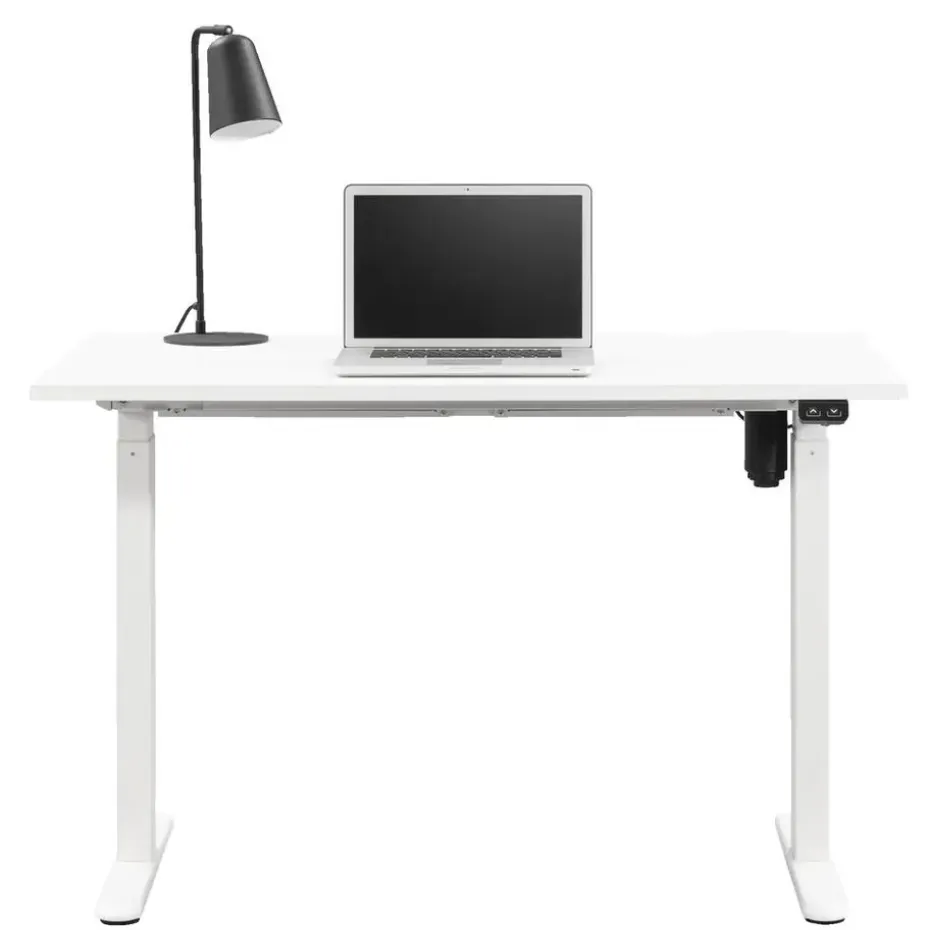 Bureau Homeworx zit/sta elektrisch verstelbaar - wit/wit - 75/118x120x70 cm
