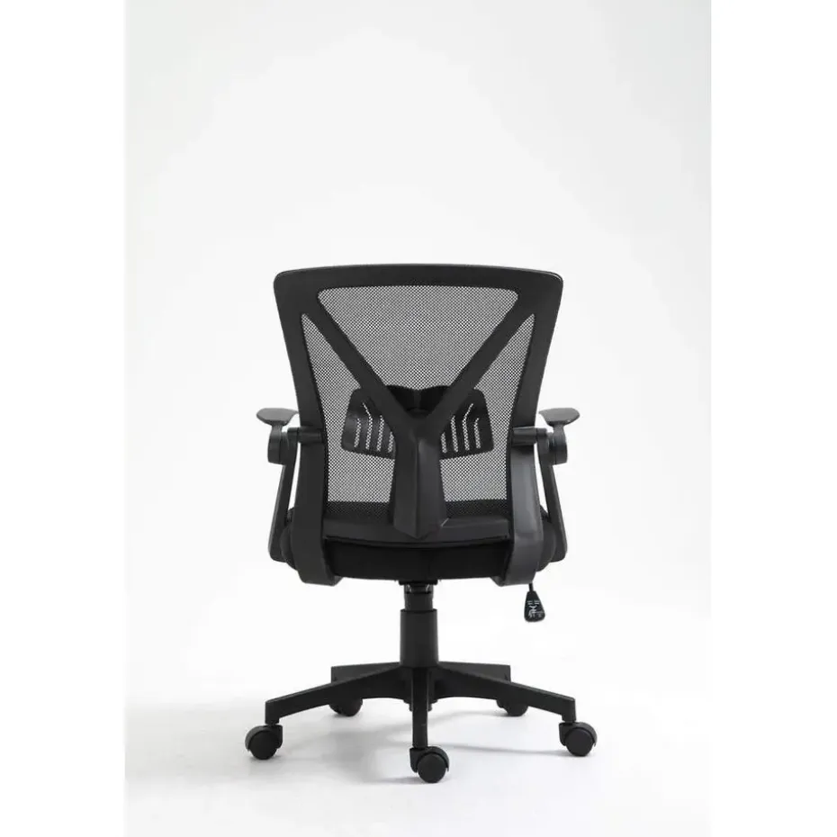 Bureaustoel Barcelona - Hoogte Verstelbaar - Ergonomisch - Zwart