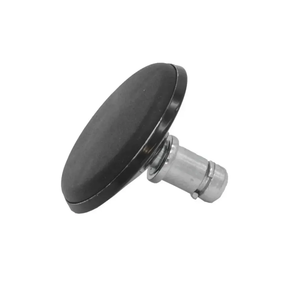Bureaustoel glijders set - zwart - diameter 5cm