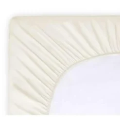 Byrklund - Hoeslaken Katoen - 180x200 cm - Off White