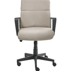 BYRON - Bureaustoel - Beige - Stof