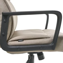 BYRON - Bureaustoel - Beige - Stof