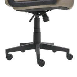 BYRON - Bureaustoel - Beige - Stof