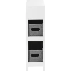 CACHI - Badkamerkast - Wit - 20 x 70 cm - MDF