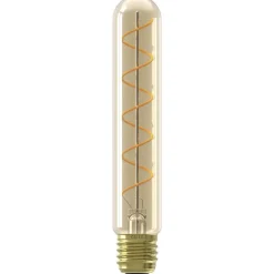 Calex LED buislamp - T32x185 - goudkleur - E27 - 2,5W - 136LM - dimbaar