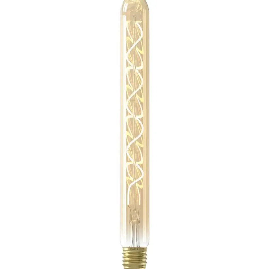 Calex LED buislamp - T32x300 - goudkleur - E27 - 3.8W - 250LM - dimbaar