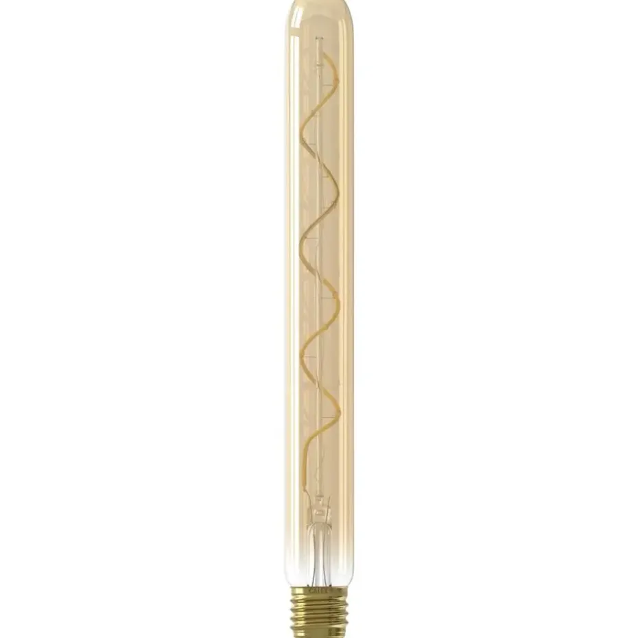 Calex LED buislamp - T32x300 - goudkleur - E27 - 3.8W - 250LM - dimbaar