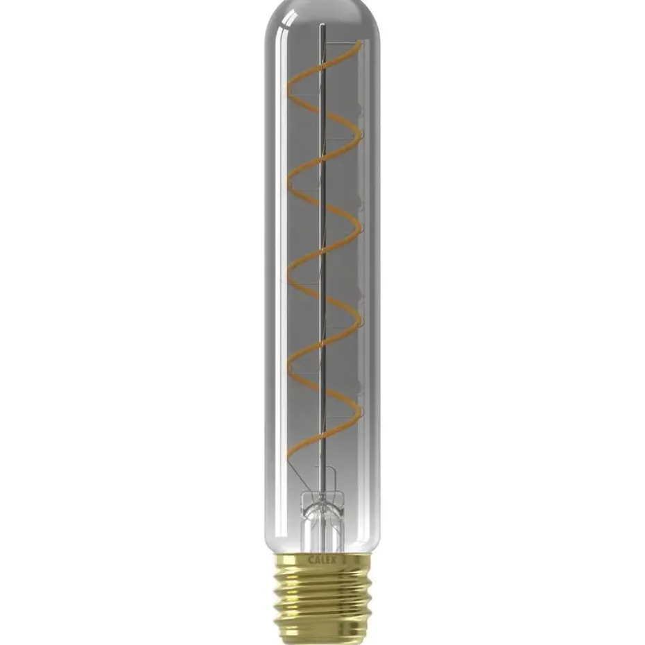 Calex LED buislamp - T32x185 - titaniumkleur - E27 - 4W - 136LM - dimbaar