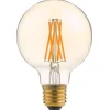 Calex LED globe - goudkleur - E27 - 3,5W - 250LM - dimbaar