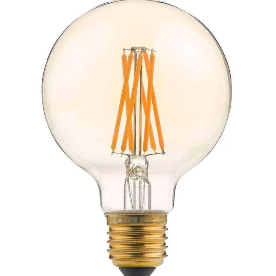 Calex LED globe - goudkleur - E27 - 3,5W - 250LM - dimbaar