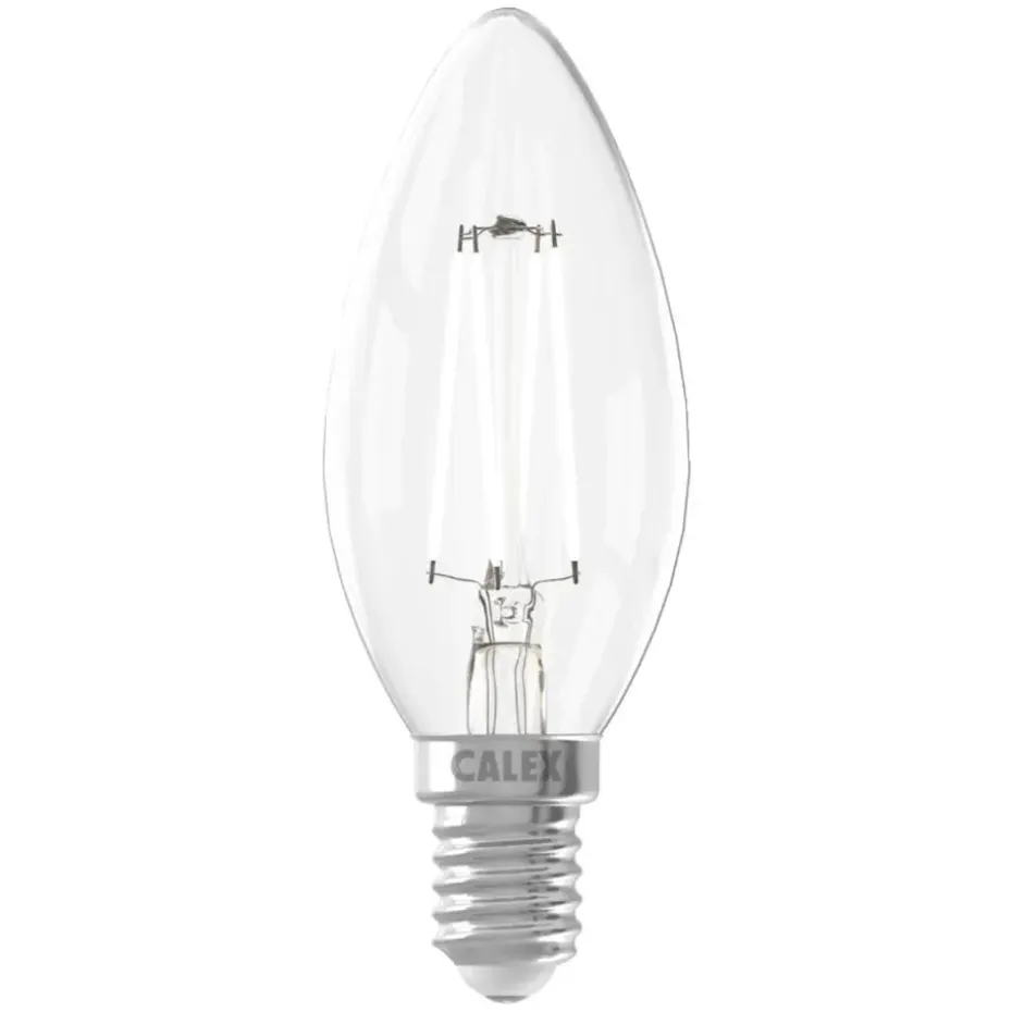Calex LED kaarslamp - helder - E14 - 4.5W - 470LM - dimbaar