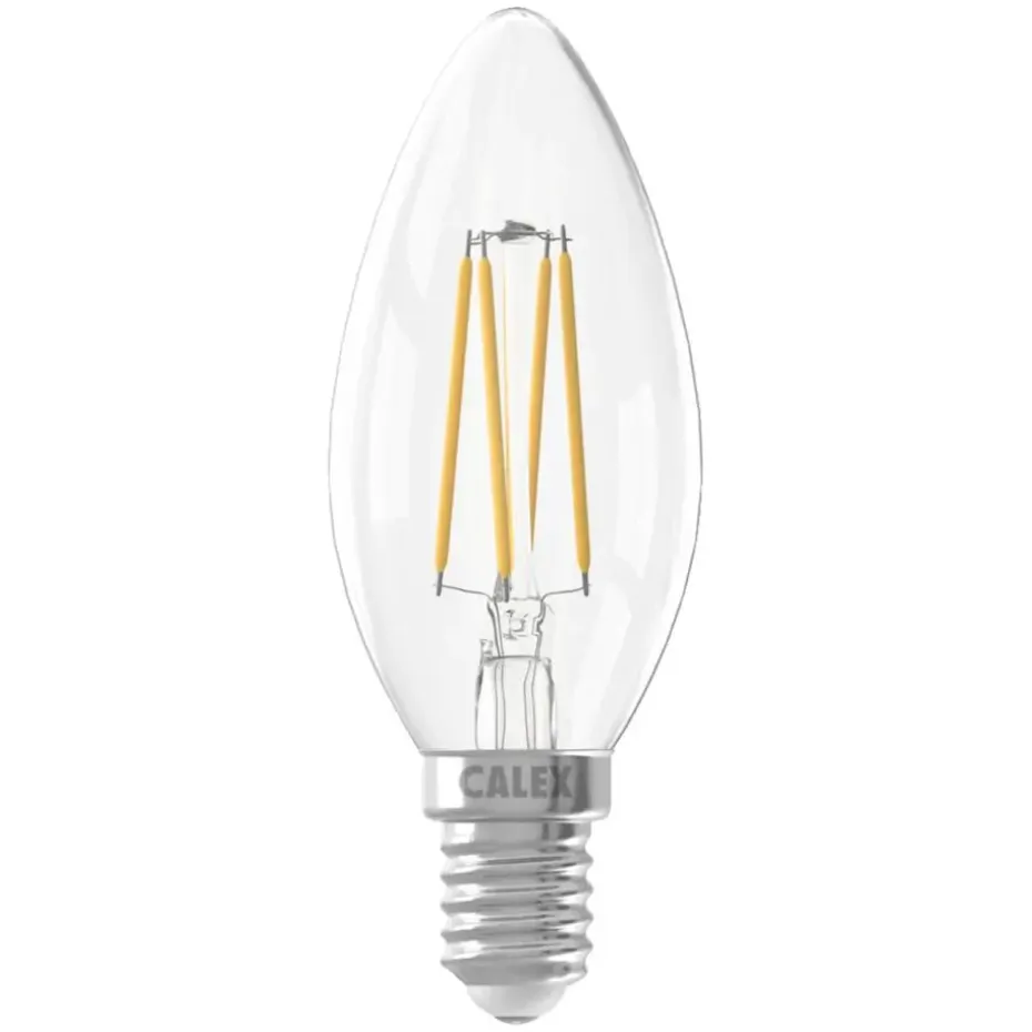 Calex LED kaarslamp - helder - E14 - 4.5W - 470LM - dimbaar