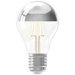 Calex LED kopspiegellamp - chromekleur - E27 - 4.5W - 470LM - dimbaar