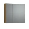 CALICOSY - Badkamerkast met spiegel PUREBLISS - 20x90x80 cm