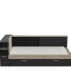 CALICOSY - Bed LIFE - - 87,7x119,2x229,4 cm