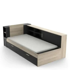 CALICOSY - Bed LIFE - - 87,7x119,2x229,4 cm