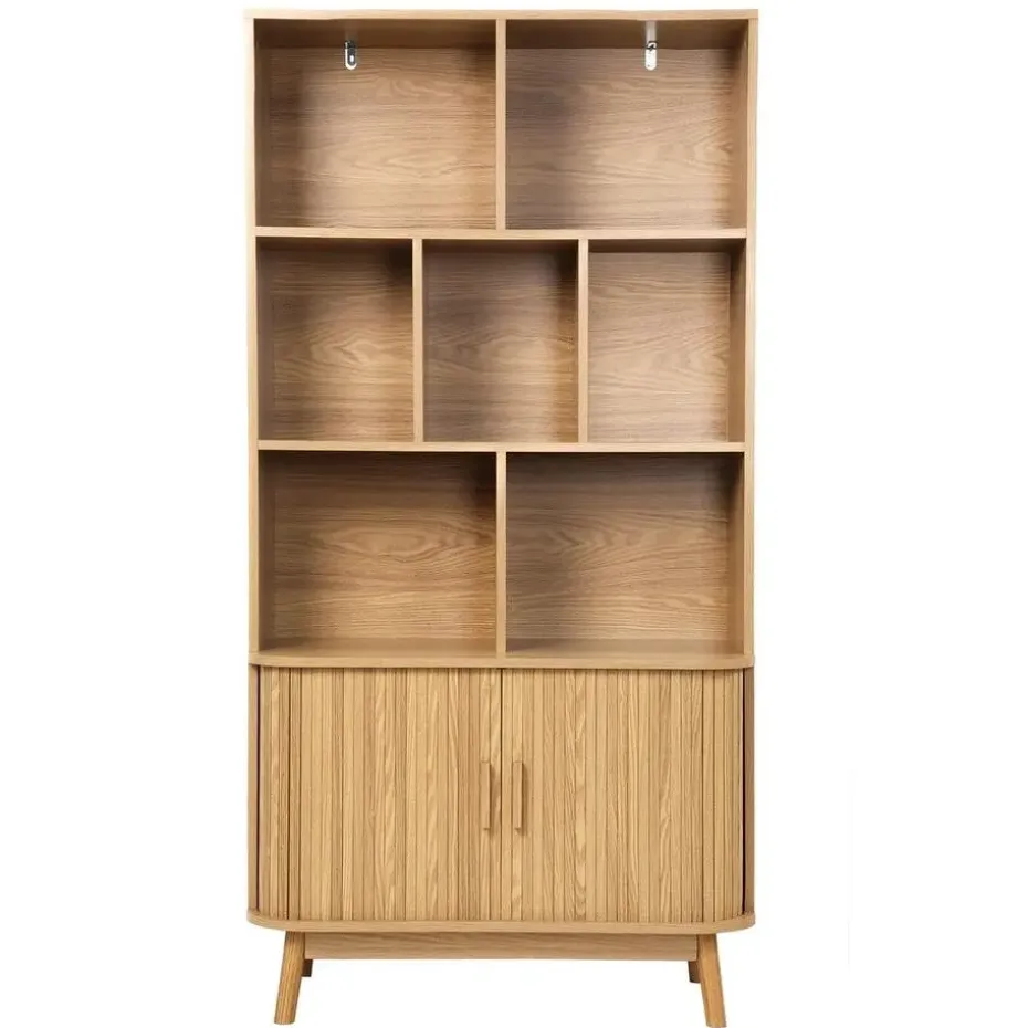CALICOSY - Boekenkast ERNEST - 157,5x80x40 cm
