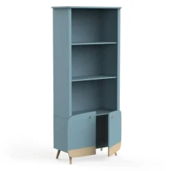 CALICOSY - Boekenkast FIRMIANA - 36,6x177x77,4 cm