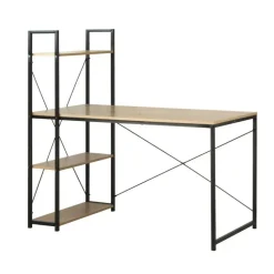 CALICOSY - Bureau - Licht hout - 120x120x