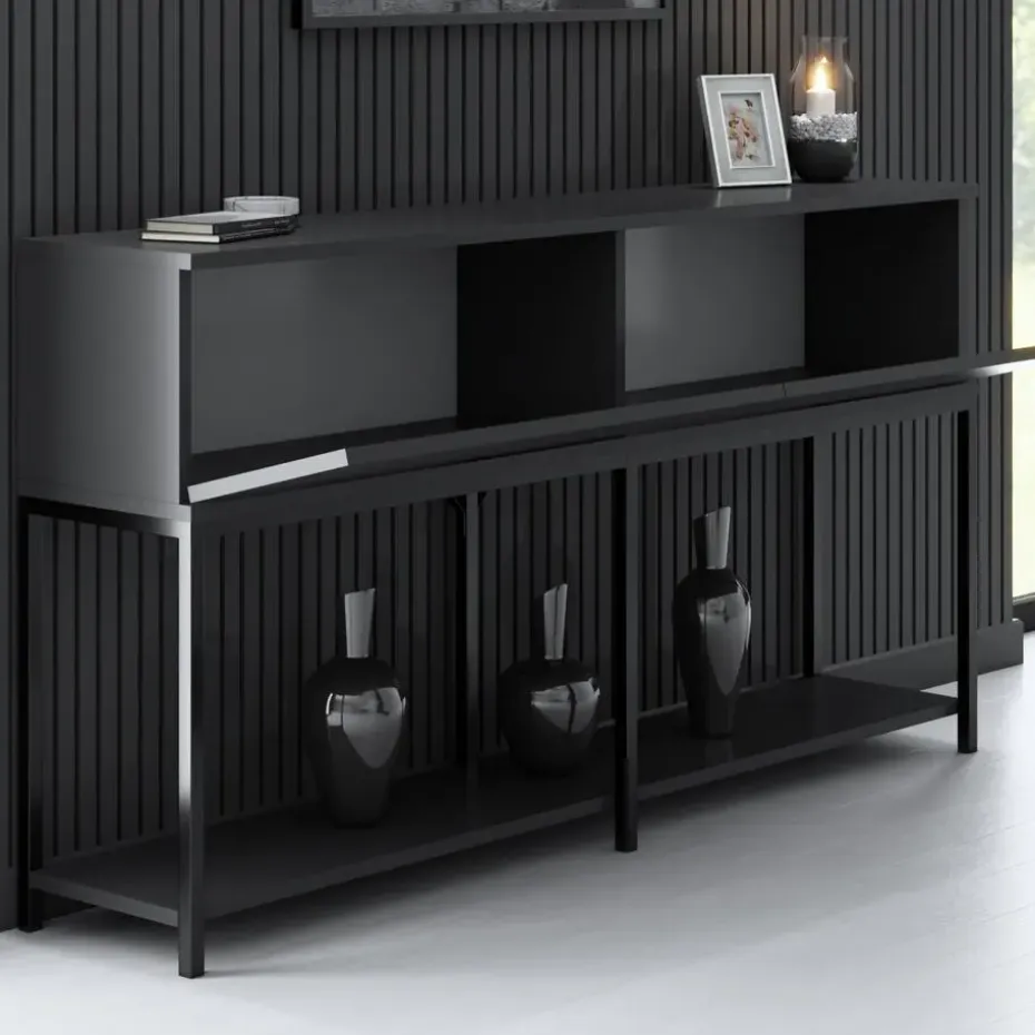CALICOSY - Console 2 neerklapbare deuren LORD - 30x150x80 cm