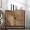 CALICOSY - Dressoir JAYA - Licht hout - 75x80x35 cm