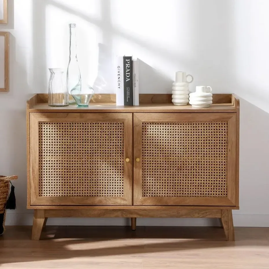 CALICOSY - Dressoir PALMO - Licht hout - 74.5x110x39 cm