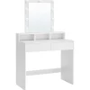 CALICOSY - Kaptafel - Wit - 145x80x40 cm