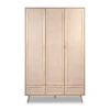 CALICOSY - Kast 3 Deuren BALI - Rotanprint - 55x120x195 cm