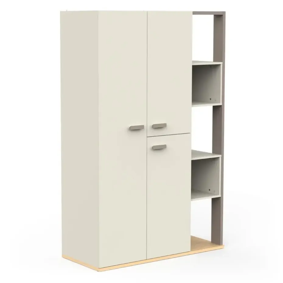 CALICOSY - Kast met 5 vakken CAMILLIA - 51,5x119,7x186,9 cm
