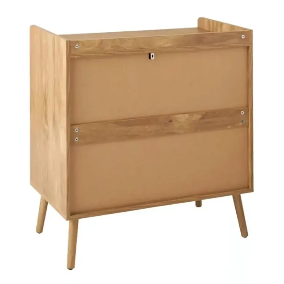 CALICOSY - Ladekast PALMO - Licht hout - 79,5x80x39 cm