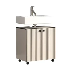CALICOSY - Onderkast met wielen, 2 deuren PUREBLISS - 42x60x64 cm