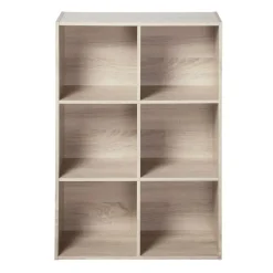 CALICOSY - Opbergplank - Licht hout - 91.5x61.5x29.5 cm
