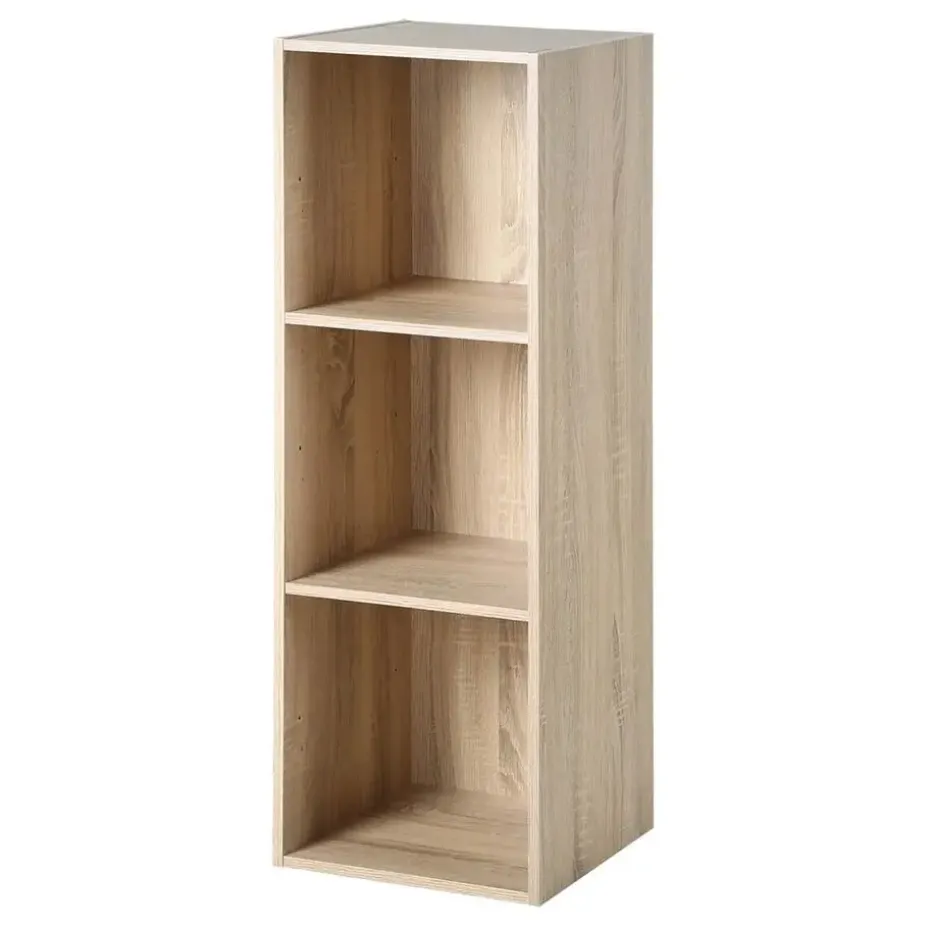 CALICOSY - Opbergplank - Licht hout - 92.5x31.7x29.5 cm