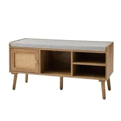 Calicosy - PALMO Bank - B100 cm - Licht hout 100 cmx39 cmx49 cm