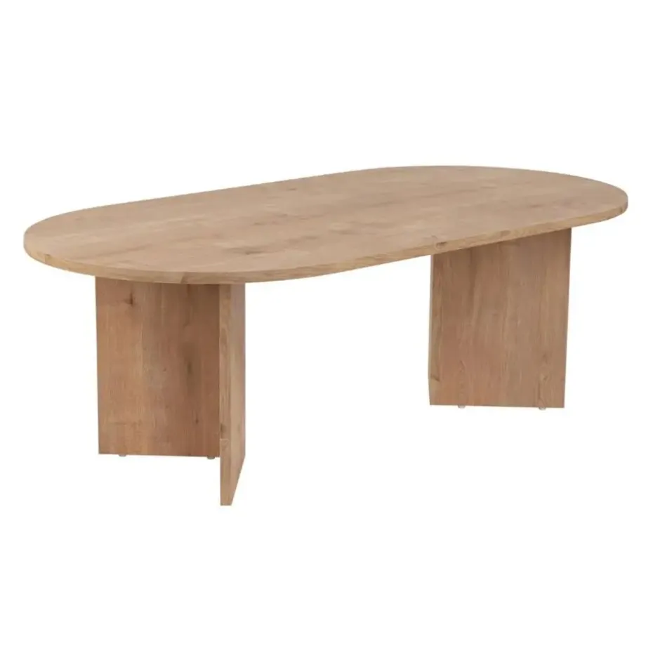 CALICOSY - Salontafel IRIS - Saffier eiken - 39,8x119x60 cm
