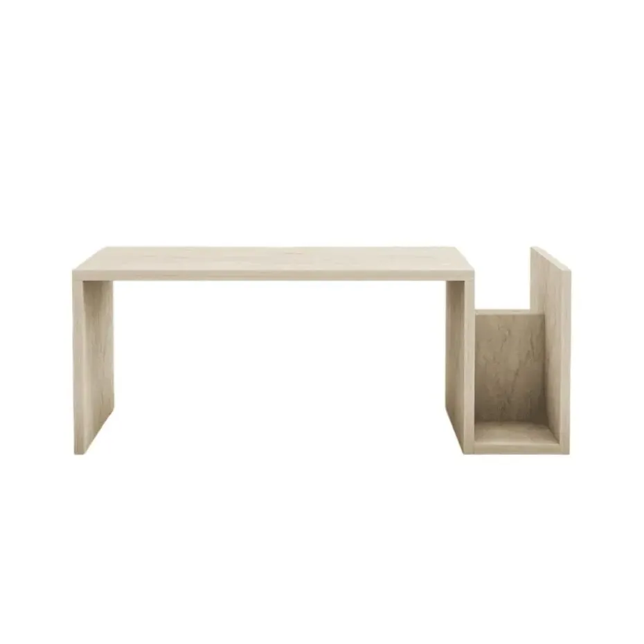 CALICOSY - Salontafel MEMO - Travertijn - 32,4x86,8x50 cm