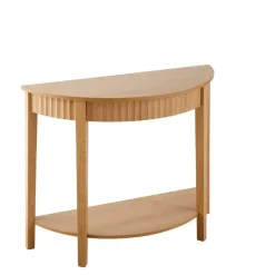 CALICOSY - Sidetable BOLOGNE - Licht hout - 76x100x40 cm