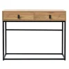 CALICOSY - Sidetable JILL - Licht hout - 80.5x100.3x35.3 cm